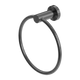 Nero Mecca Towel Ring Round Gun Metal