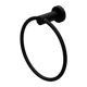 Nero Mecca Towel Ring Round Matt Black