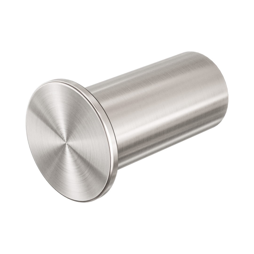 Nero Mecca Robe Hook Slim Brushed Nickel