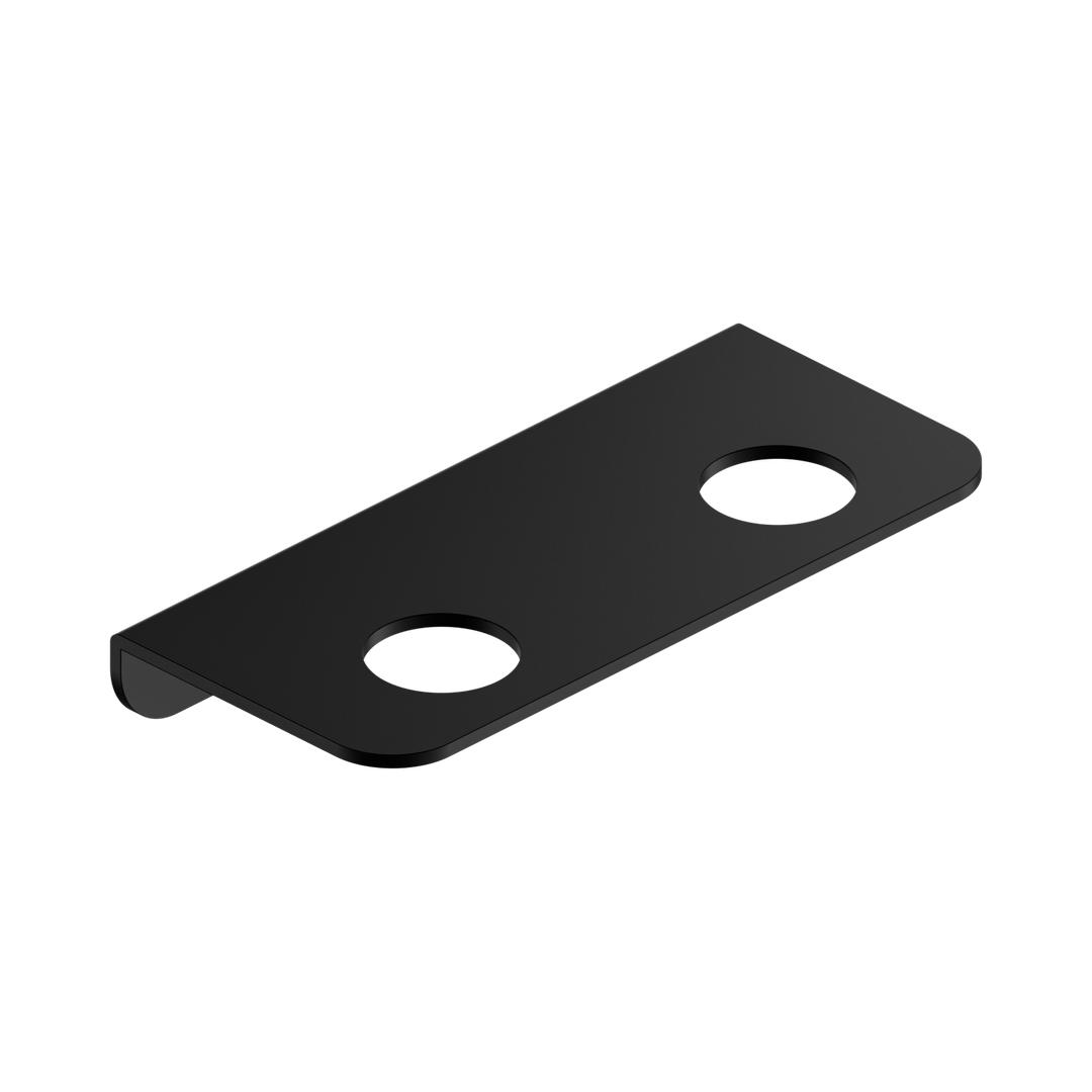 Nero Mecca Double Soap Bottle Holder Matte Black