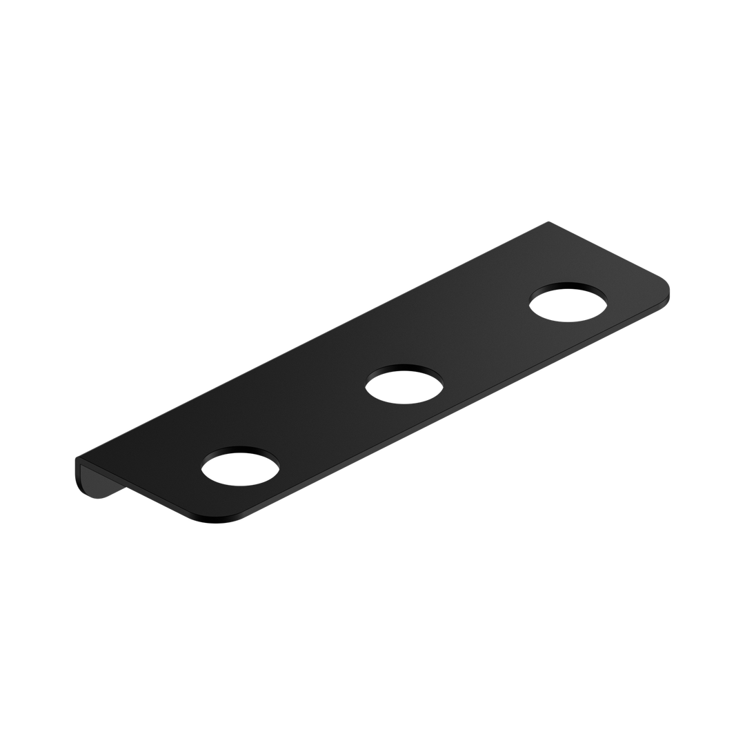 Nero Mecca Triple Soap Bottle Holder Matte Black