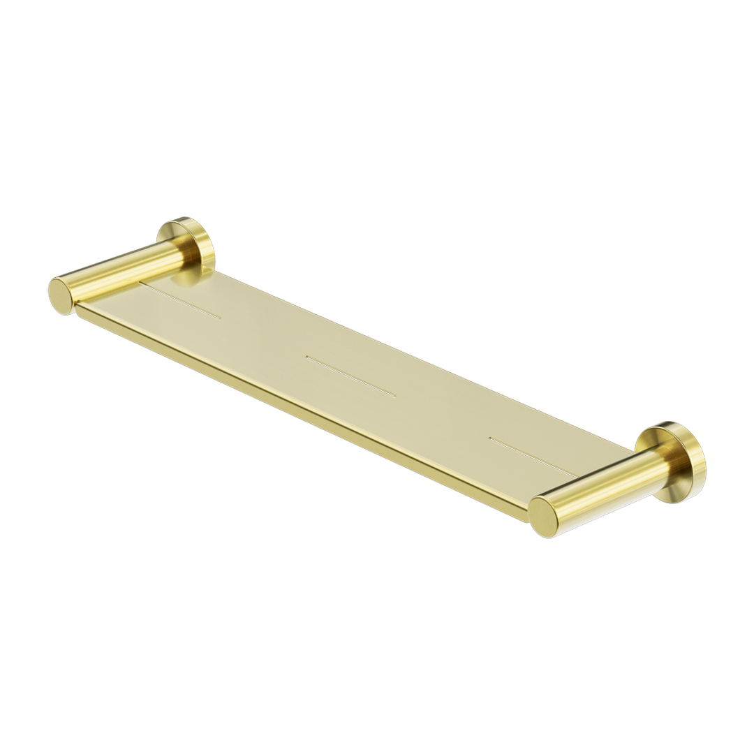 Mecca Metal Shower Shelf Brushed Gold