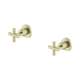 Nero X Plus Wall Tops Assembly Brushed Gold