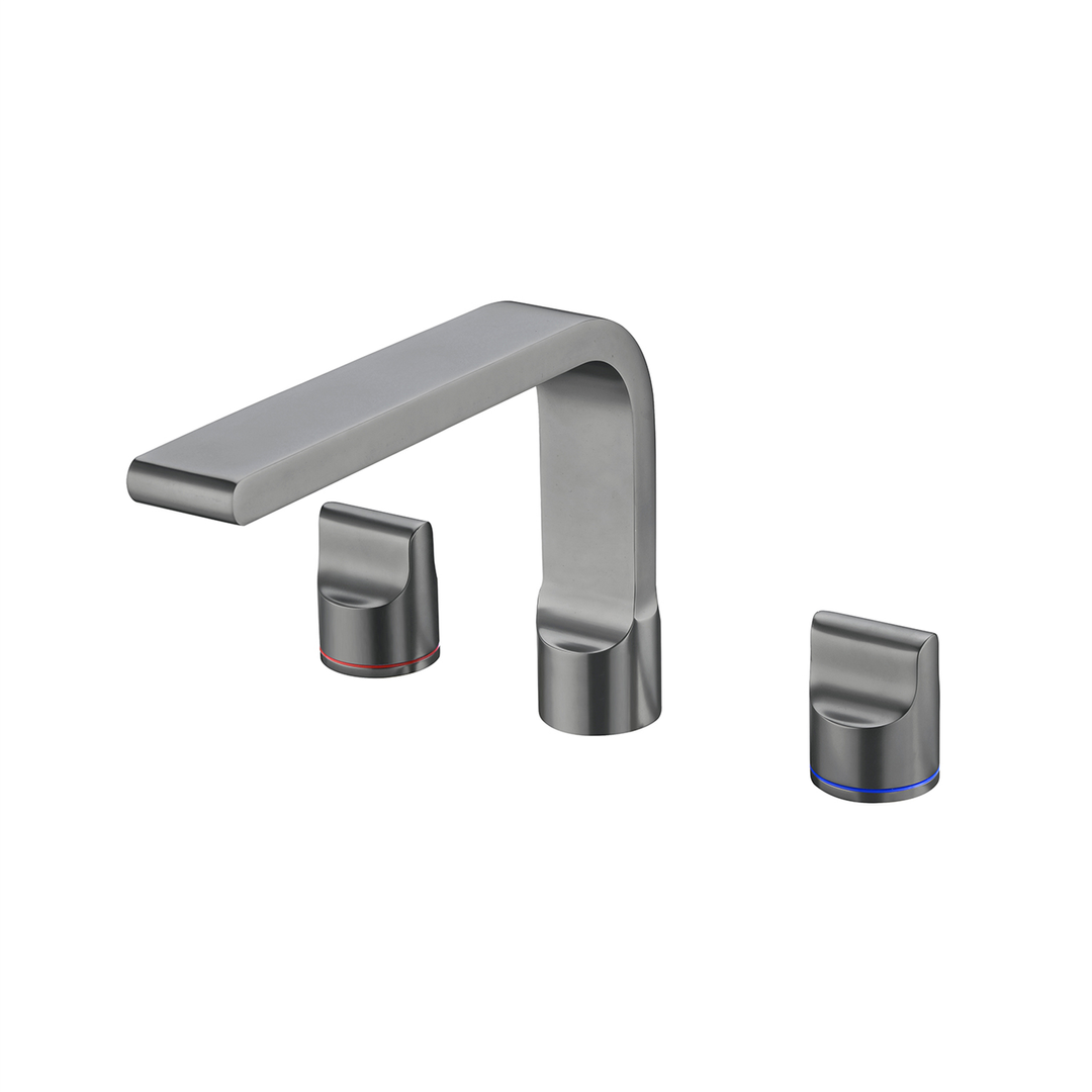 Nero Pearl Basin Set - Gun Metal Grey