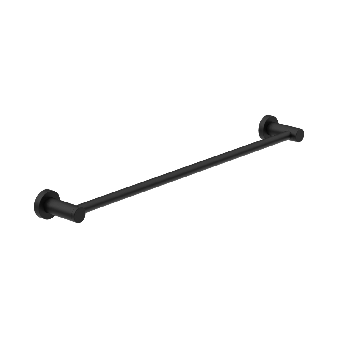 Nero Dolce Ii Single Towel Rail 600Mm Matte Black