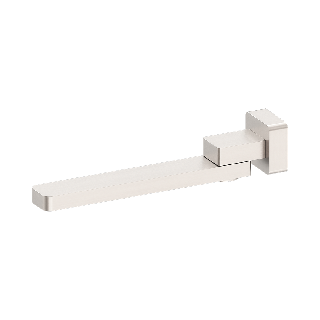 Nero Celia Swivel Bath Spout Only Brushed Nickel