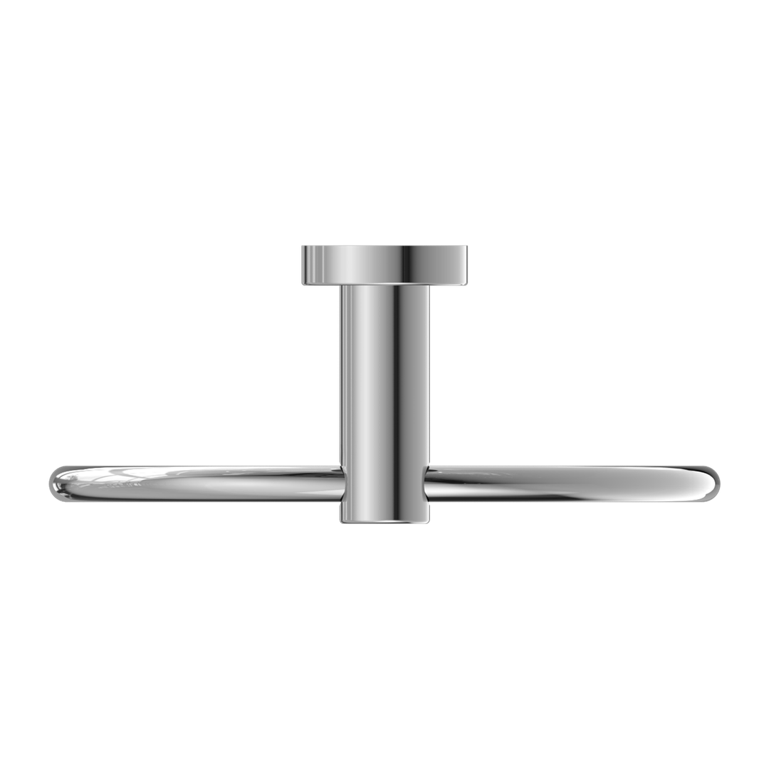 Nero Classic Hand Towel Ring Chrome