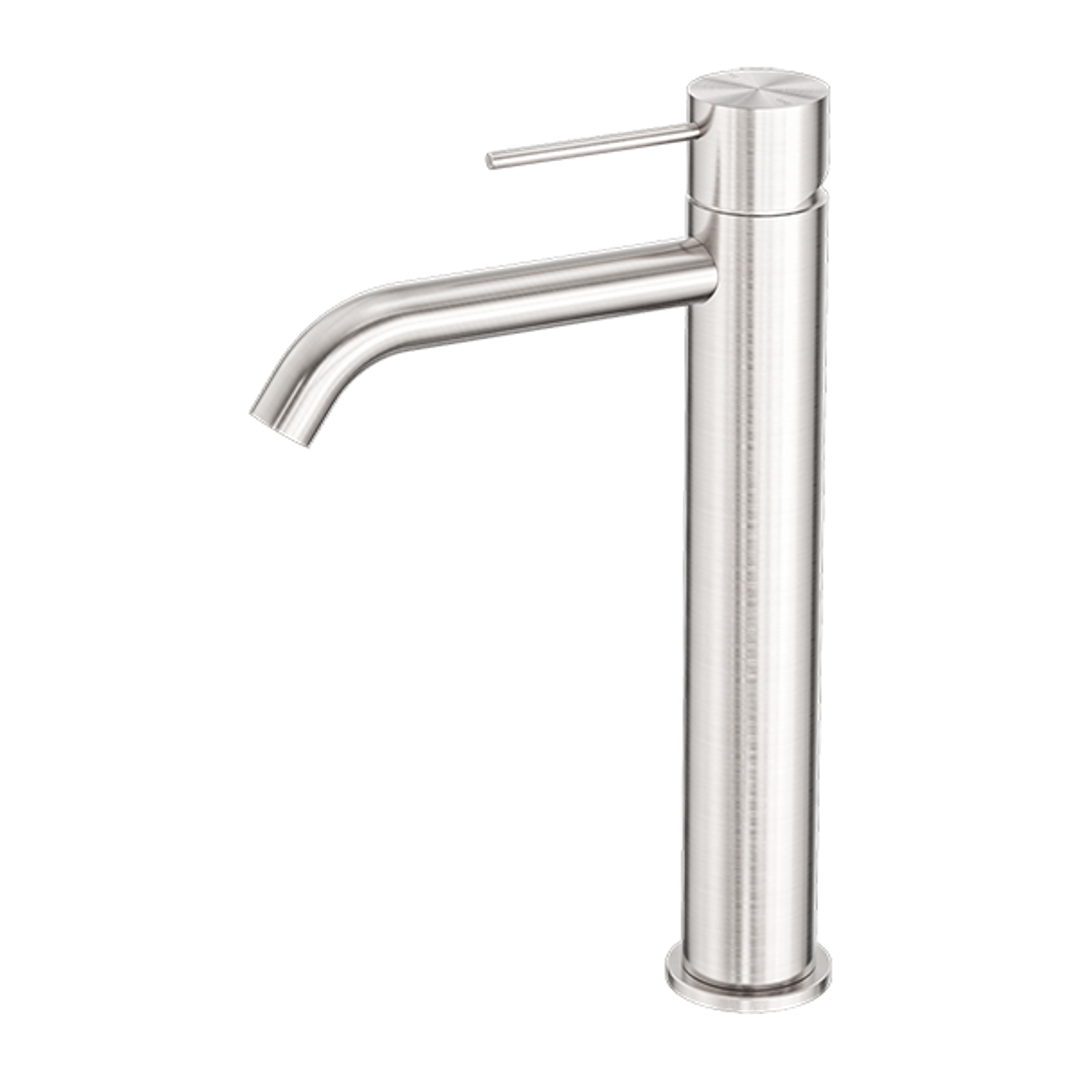 Nero Mecca Tall Basin Mixer - Brushed Nickel