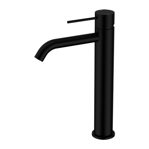 Nero Mecca Tall Basin Mixer - Matt Black