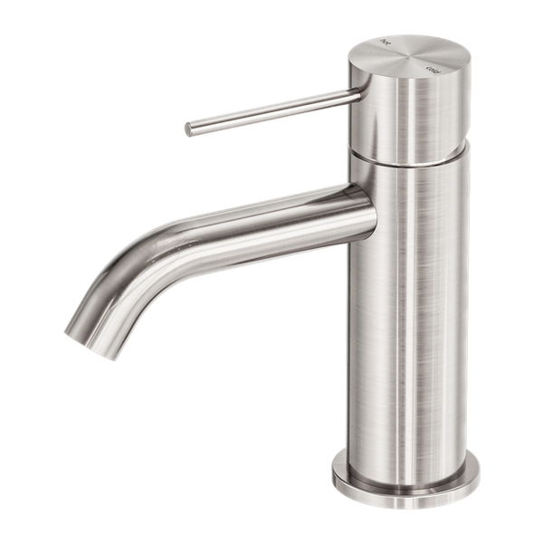 Nero Mecca Basin Mixer Brushed Nickel
