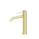Nero Mecca Mid Tall Basin Mixer Brushed Gold Nr221901Ebg