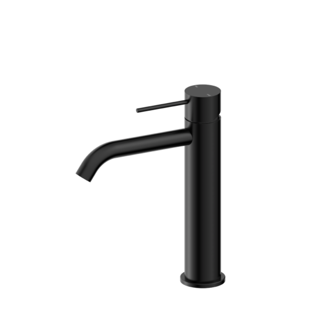 Nero Mecca Mid Tall Basin Mixer - Matt Black