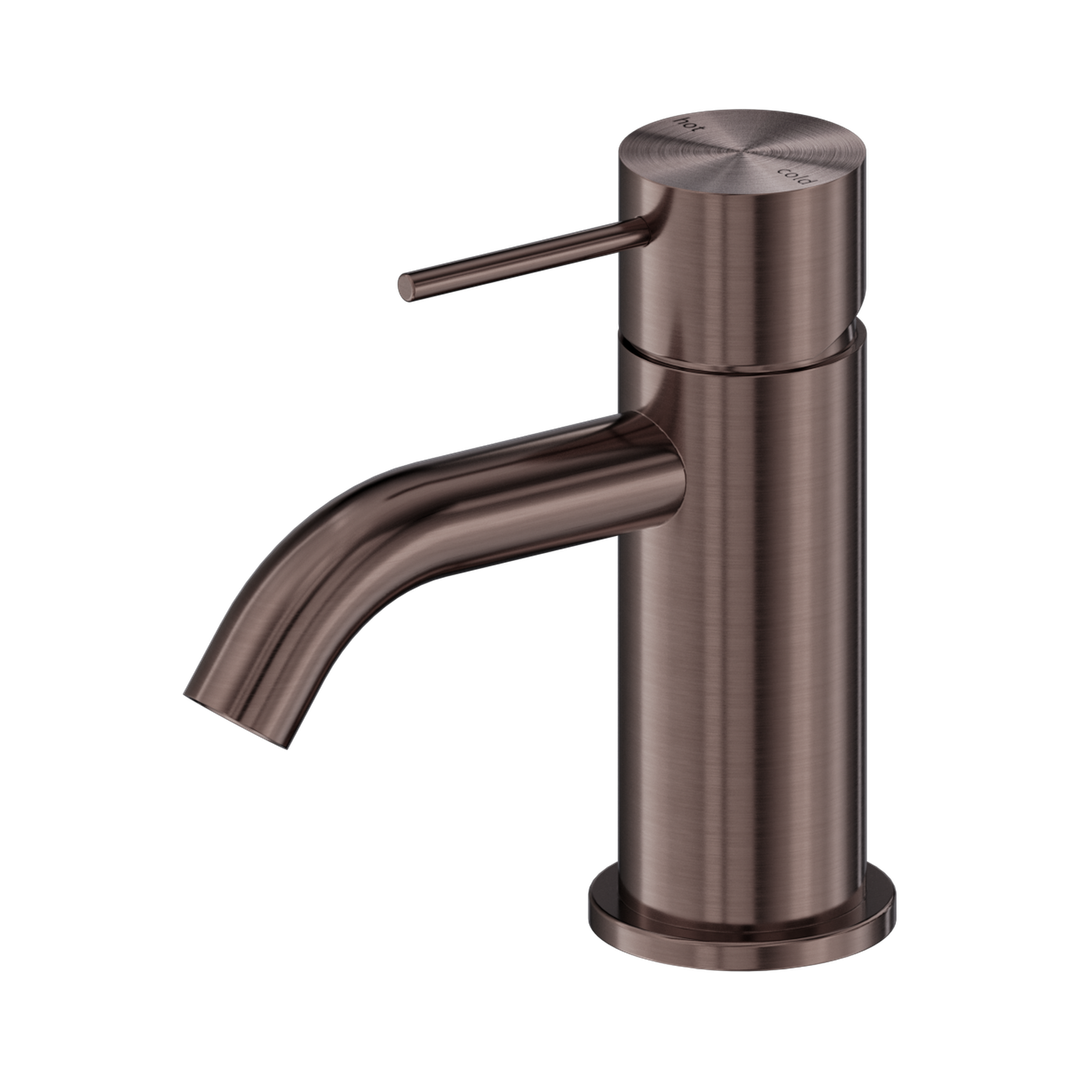 Nero Mecca Mini Basin Mixer Brushed Bronze