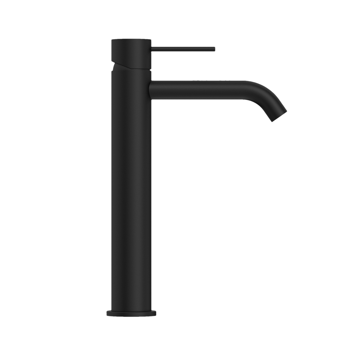 Nero Mecca Tall Basin Mixer - Matt Black