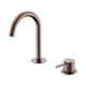 Nero Mecca Hob Baisn Mixer Set Arc Spout Brushed Bronze