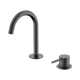Nero Mecca Hob Baisn Mixer Set Arc Spout Gun Metal