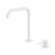 Nero Mecca Hob Bath/Kitchen Mixer Set Edge Spout Matte White