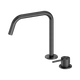Nero Mecca Hob Bath/Kitchen Mixer Set Edge Spout Ii Gun Metal
