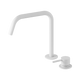 Nero Mecca Hob Bath/Kitchen Mixer Set Edge Spout Ii Matte White
