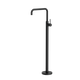 Nero Mecca Freestanding Bath Mixer Square Shape Matte Black Nr221903Bmb