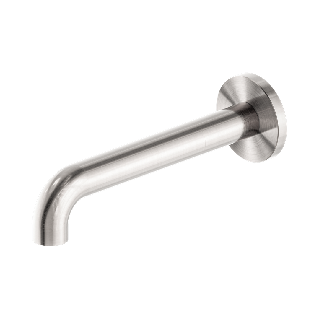 Nero Mecca Basin/Bath Spout Only 120Mm Brushed Nickel