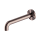 Nero Mecca Basin/Bath Spout Only 230Mm Brushed Bronze