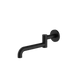 Nero Mecca Wall Mounted Swivel Basin/Bath Spout Only 225mm Matt Black