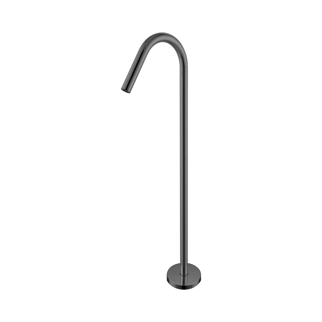 Nero Mecca Freestanding Bath Spout Only Graphite