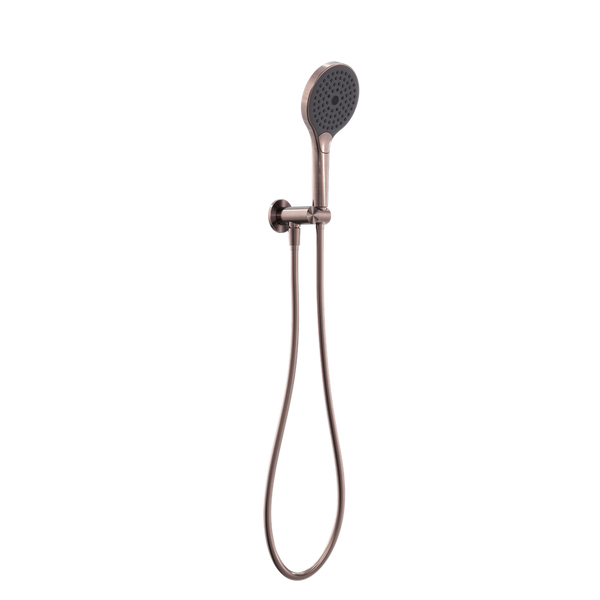 Nero Mecca Shower Bracket With Air Shower 2 Brushed Bronze