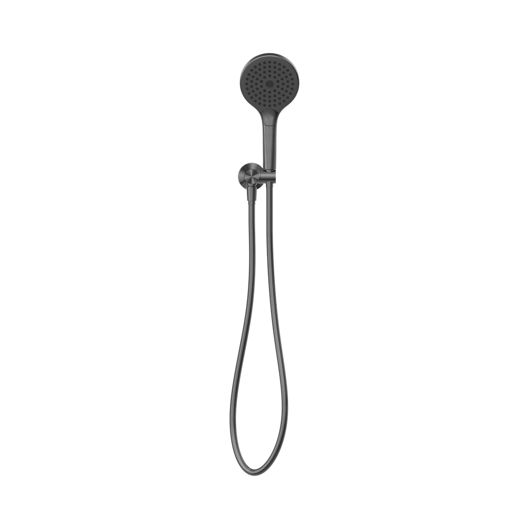 Nero Mecca Shower Bracket With Air Shower Ii Gun Metal Nr221905Fgm