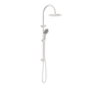 Nero Mecca Twin Shower With Air Shower Ii Brushed Nickel Nr221905Hbn