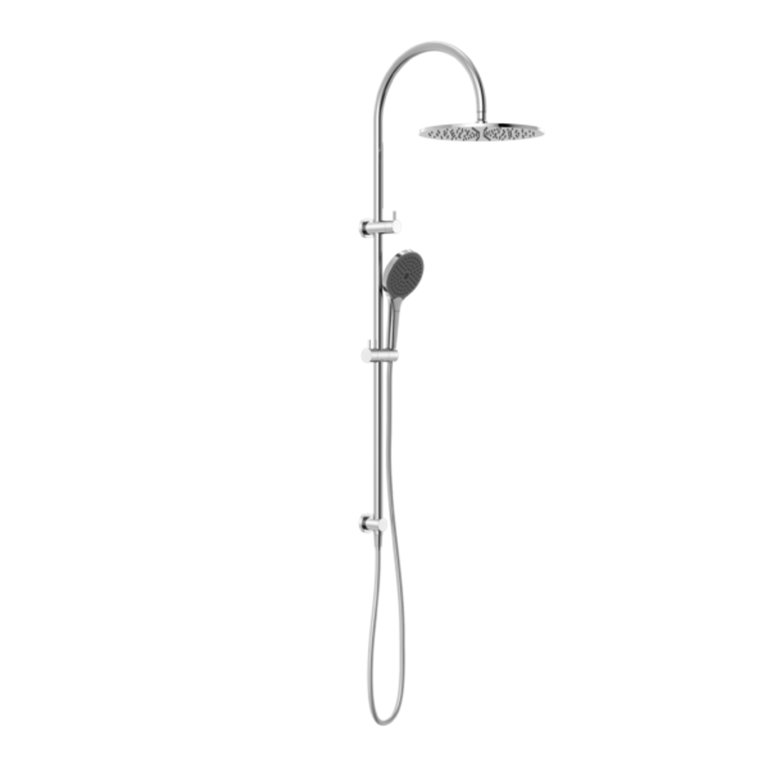 NERO MECCA TWIN SHOWER WITH AIR SHOWER II CHROME NR221905HCH