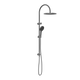 Nero Mecca Twin Shower With Air Shower Ii Gun Metal Nr221905Hgm