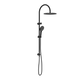 Nero Mecca Twin Shower With Air Shower Ii Matte Black Nr221905Hmb