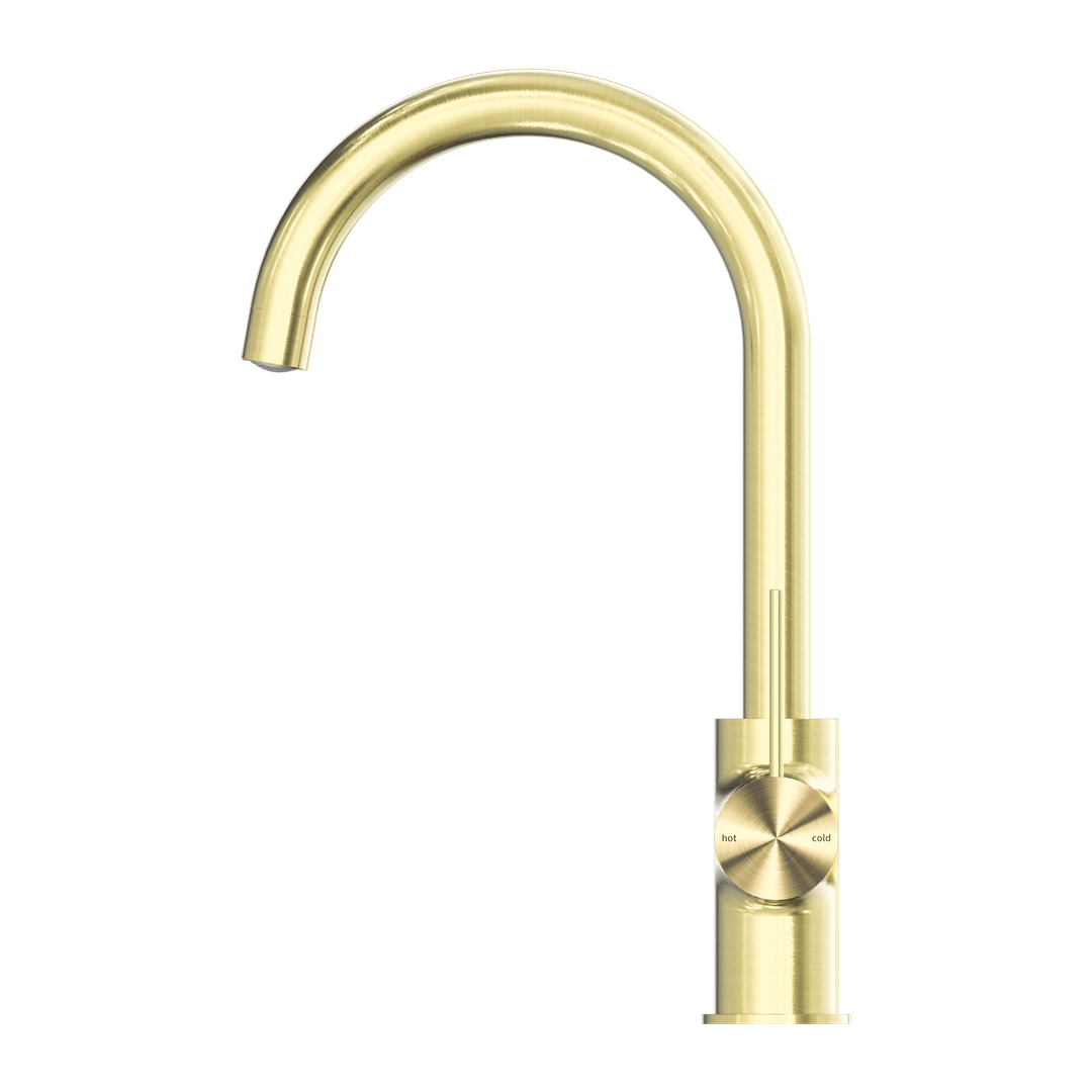 Nero Mecca Kitchen Mixer - Brushed Gold