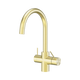 Nero Mecca 3 Way Filtered Mixer Tap Brushed Gold