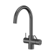 Nero Mecca 3 Way Filtered Mixer Tap Gun Metal
