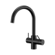 Nero Mecca 3 Way Filtered Mixer Tap Matte Black