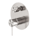 Nero Mecca Shower Mixer With Diverter Brushed Nickel