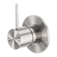 Nero Mecca Shower Mixer Handle Up Brushed Nickel