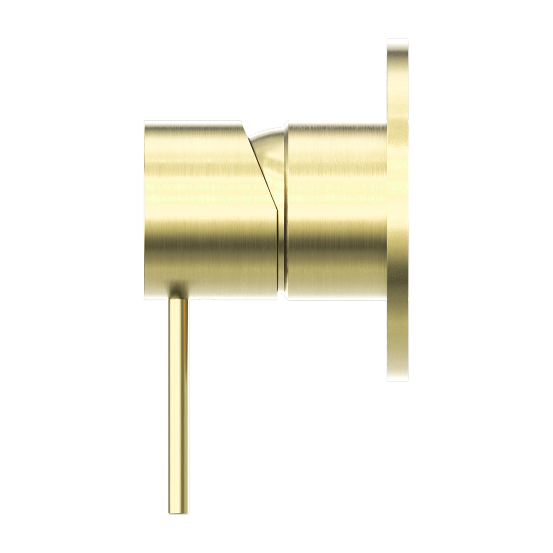 Mecca Shower Mixer Brushed Gold