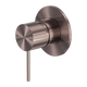 Nero Mecca Shower Mixer Brushed Bronze Nr221909Bz