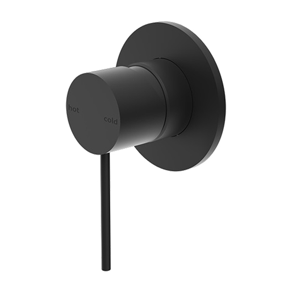 Nero Mecca Shower Mixer Matt Black Nr221909Mb