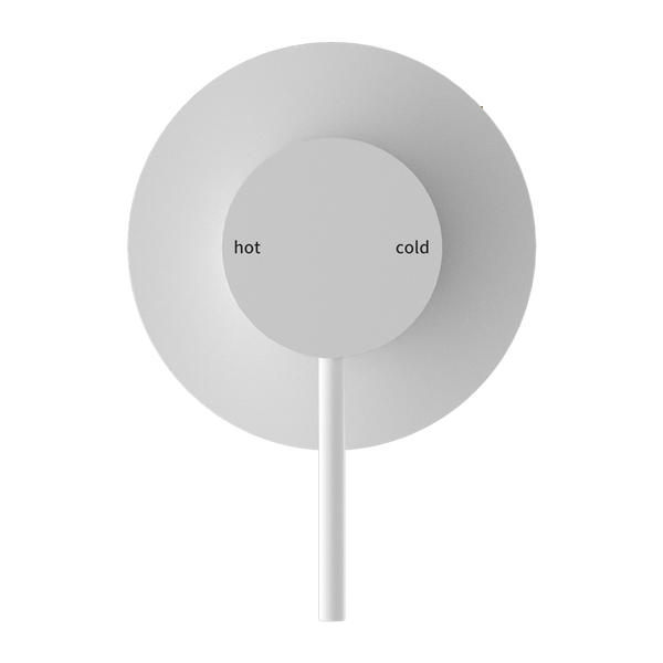 Nero Mecca Shower Mixer Matte White  Nr221909Mw