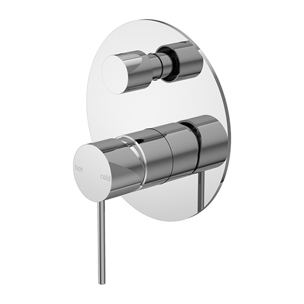 Nero Mecca Shower Mixer With Diverter Chrome