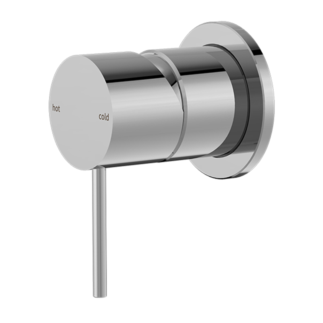 Nero Mecca Shower Mixer 60mm Plate Chrome