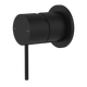 Nero Mecca Shower Mixer 60Mm Plate Matte Black Nr221911Hmb