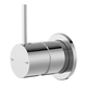 Nero Mecca Shower Mixer 60Mm Handle Up Plate Chrome Nr221911Jch