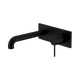 Nero Mecca Wall Basin/Bath Mixer 120Mm Matte Black