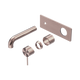 Nero Mecca Wall Basin/Bath Mixer 185Mm Trim Kits Only Brushed Bronze